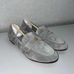 Tory Burch Women’s Ballet Loafer – Blue Lapis Suede – Size 5.5